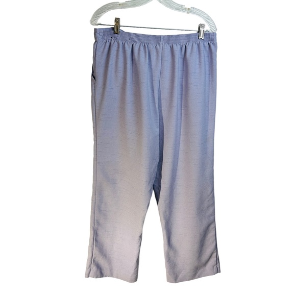 Alfred Dunner Women's Straight Pull-On Pants Size 14 - Picture 4 of 8